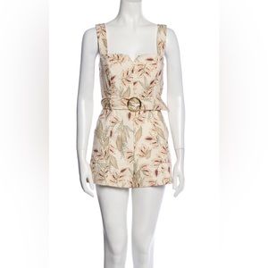 INTERMIX
Printed V-Neck Romper